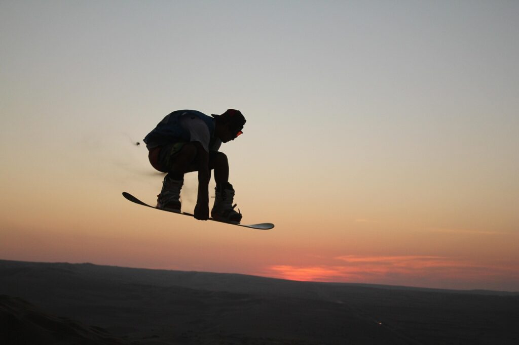 Sandboarding in Patara